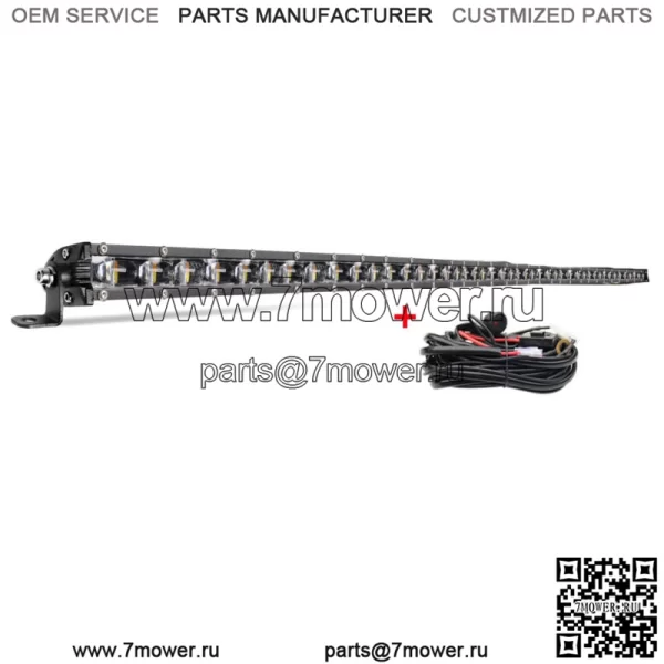 Подходит для Can-am Maverick X3 DS RS MAX Strobe 50 "Светодиодная световая панель на верхней крыше с комплектом проводов