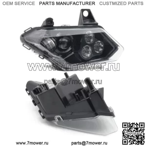 Пара светодиодных фар в сборе, левая/правая, совместима с Can-Am Maverick X3 2017-2021 (для: Can-Am Maverick X3)