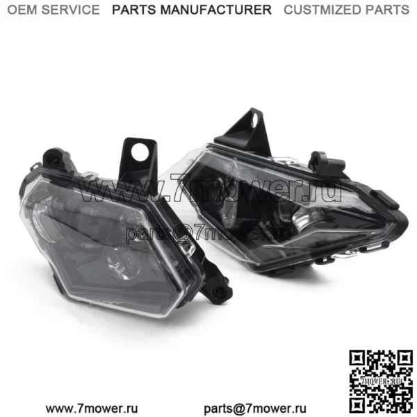 Пара светодиодных фар в сборе, левая/правая, совместима с Can-Am Maverick X3 2017-2021 (для: Can-Am Maverick X3) - Image 2