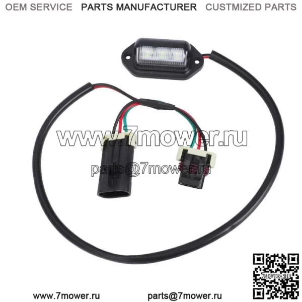 Светодиодный фонарь номерного знака для Can-AM Maverick X3 (Plug N Play) ATV Alpha Rider НОВЫЙ - Image 3