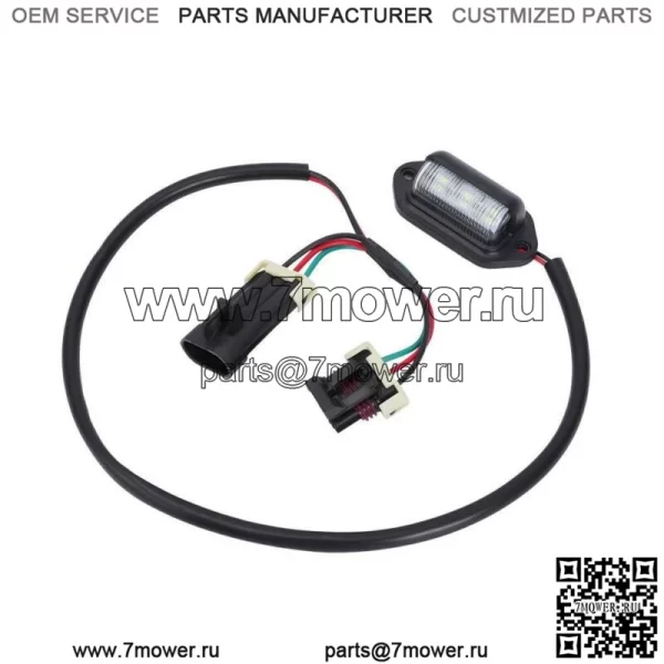 Светодиодный фонарь номерного знака для Can-AM Maverick X3 (Plug N Play) ATV Alpha Rider НОВЫЙ - Image 4