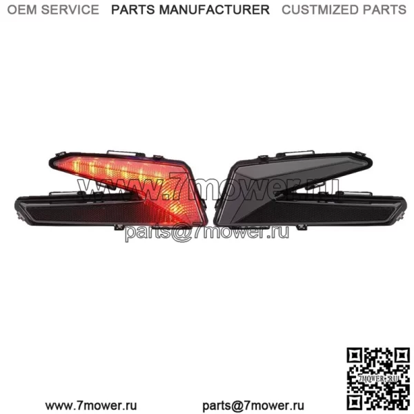 Черные задние фонари, задние стоп-сигналы для Can-Am Maverick X3 Max XDS XRS X DS 17-22 - Image 2