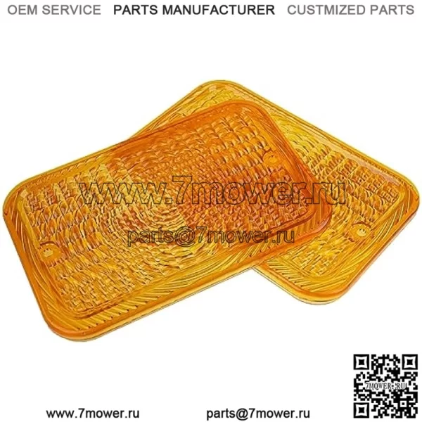 Янтарные линзы, 2 шт., LVU18745, совместимые с трактором John Deere 1023E 1025R 1026R 2027R 2032R 3120 3203 3320 4105 4520 4600 5415 5425 - Image 4