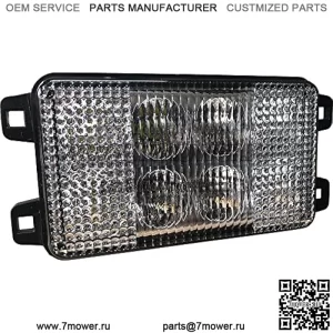 Светодиодная фара TL5100 12 В, совместимая/заменяющая для John Deere 1025R, 1026R, 2025R, 2027R, 2032R, 2036R, 2038R, 2320, 2520, комбинированный внедорожный фонарь прожектора/точечного освещения