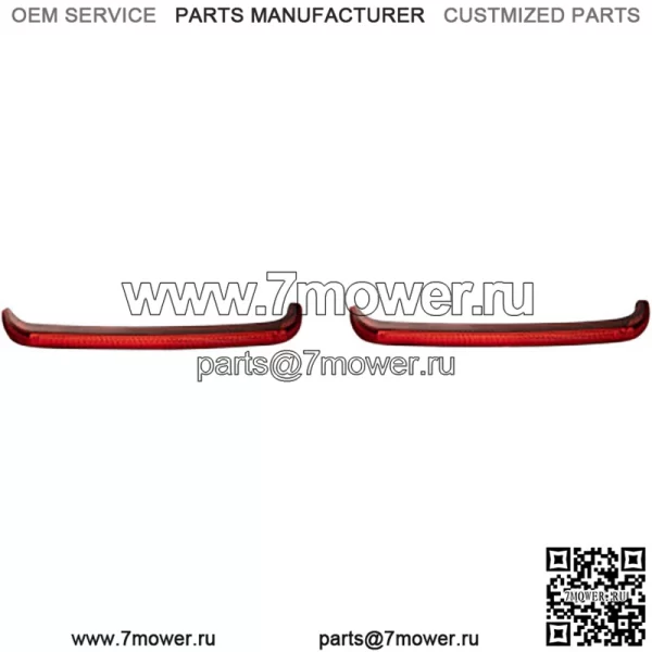 Custom Dynamics Sequential Low Profile Bagz Красные светодиодные седельные фонари 14+ Touring (Для: Harley-Davidson)