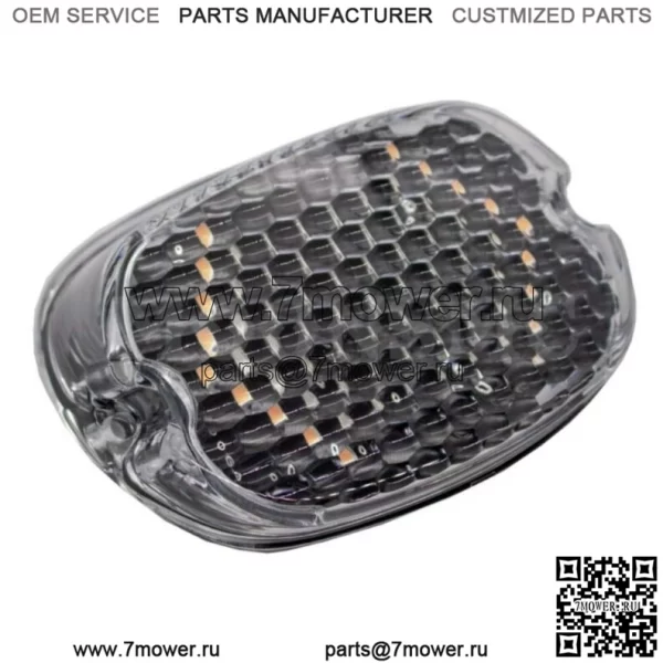Moons MC V3 Прозрачные низкопрофильные светодиодные задние фонари поворотников Harley Softail Dyna XL (Для: Harley-Davidson)