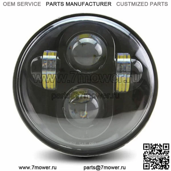 Фара Cyron Urban Black LED 5 3/4 Harley Softail Dyna Sportster FXR (Для: Harley-Davidson)