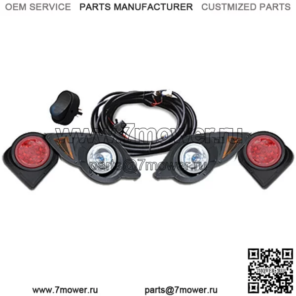 Комплект освещения для гольф-мобиля Yamaha G29/Drive (подходит для моделей 2007–2016 гг.)