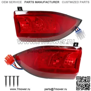 Подходит для клубного автомобиля Precedent 2004+ Golf Cart, светодиодный задний фонарь, задний фонарь 12 В, 3 провода