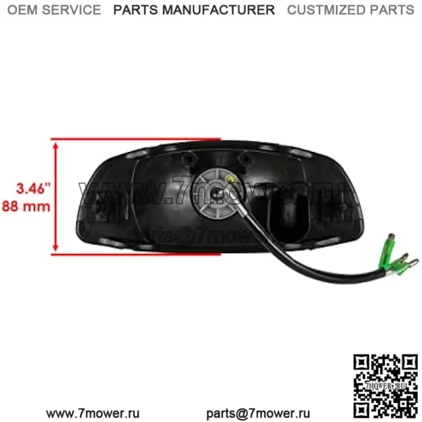 Задний фонарь в сборе с лампой, совместимый с Suzuki Eiger LT-F400 LT-F400F LT-A400 LT-A400F 2002-2007 | Винсон LT-A500F 2002-2007 | QuadSport LT-Z400 LT-Z400Z 2003-2004 гг. - Image 2