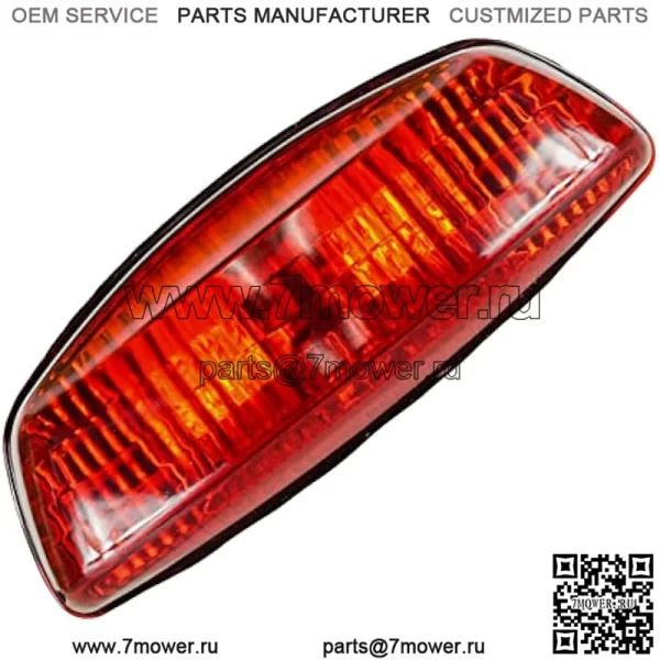 Задний фонарь в сборе с лампой, совместимый с Suzuki Eiger LT-F400 LT-F400F LT-A400 LT-A400F 2002-2007 | Винсон LT-A500F 2002-2007 | QuadSport LT-Z400 LT-Z400Z 2003-2004 гг. - Image 5