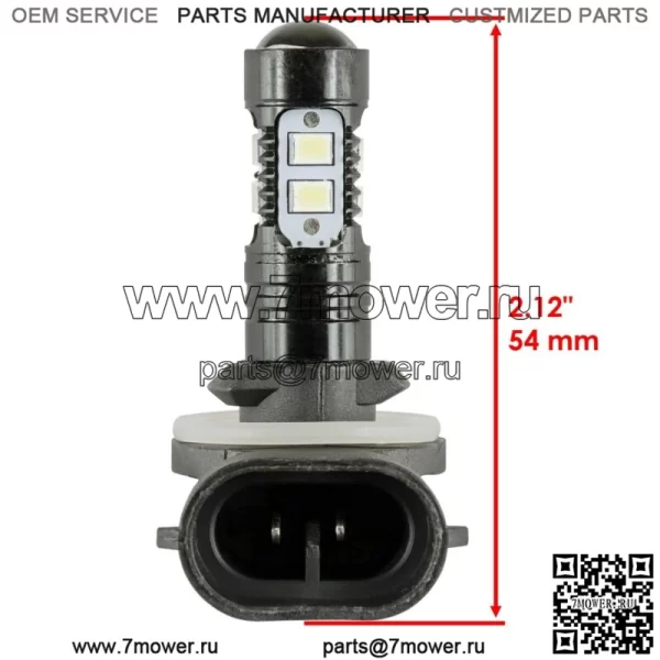 2 светодиодные лампы для фар подходят для Polaris Sportsman 570 4x4 6x6 2014 2015 2016-2021 - Image 2