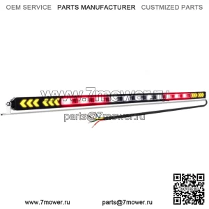 32-дюймовая задняя светодиодная панель Chase Light Bar с обратным поворотом для Polaris RZR XP1000 Can-am X3 Max (подходит: Yamaha Rhino 660)