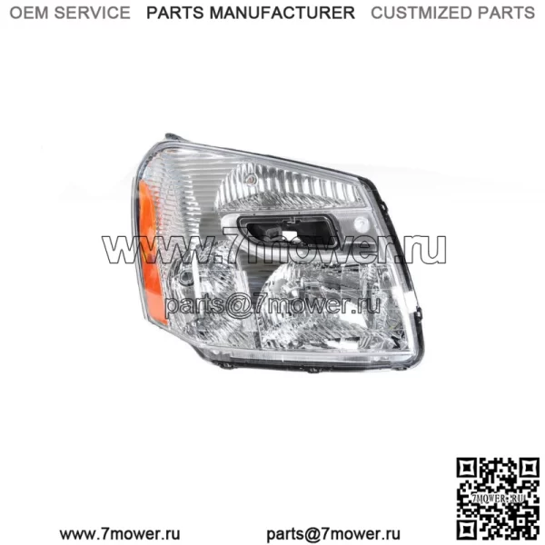 Фары для Chevy Equinox 2005-2009 годов, галогенный тип, хромированный корпус, правая сторона