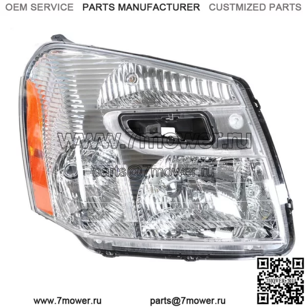 Фары для Chevy Equinox 2005-2009 годов, галогенный тип, хромированный корпус, правая сторона - Image 3