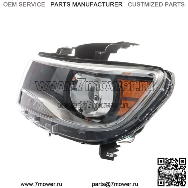 Фара для Chevy Colorado LT/Z71/ZR2 2015-2021 гг., галогенная, хромированная, левая сторона - Image 3