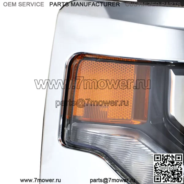 Фара для Chevy Silverado 1500 2016-2018 HID со светодиодной подсветкой, правая сторона пассажира - Image 4