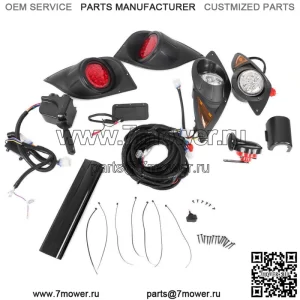 Комплект светодиодных фонарей 12 В + звуковой сигнал поворота и тормоз для Yamaha G29 YDR Drive 2007+ Golf