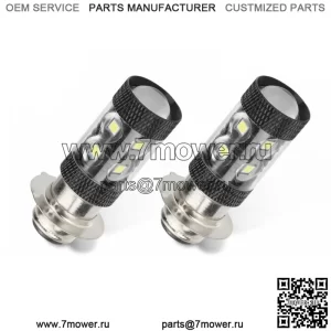 2x 6000K HID белые светодиодные фары H6M для Yamaha YFZ450R Rhino 700 YFM660