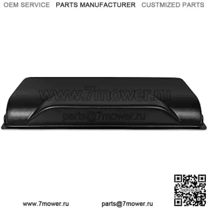 Жесткая крыша, совместимая с черным навесом для трактора John Deere Gator TS/TX/TE 2005–2020 годов, ветрозащитным и непромокаемым.