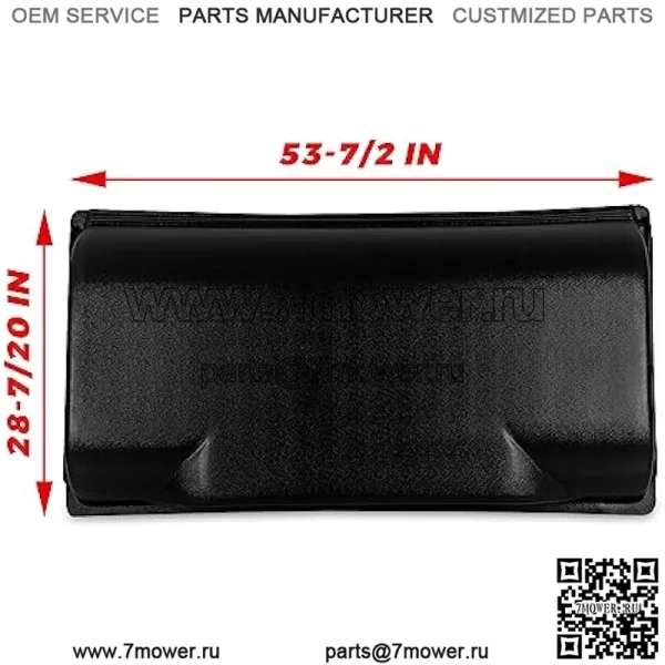 Жесткая крыша, совместимая с черным навесом для трактора John Deere Gator TS/TX/TE 2005–2020 годов, ветрозащитным и непромокаемым. - Image 3