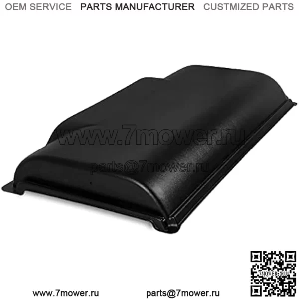 Жесткая крыша, совместимая с черным навесом для трактора John Deere Gator TS/TX/TE 2005–2020 годов, ветрозащитным и непромокаемым. - Image 4