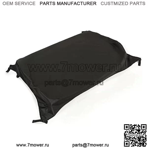 Черная мягкая крыша, совместимая с John Deere HPX и XUV Gator с системой OPS (Rollbar), замена панели крыши для LP93127