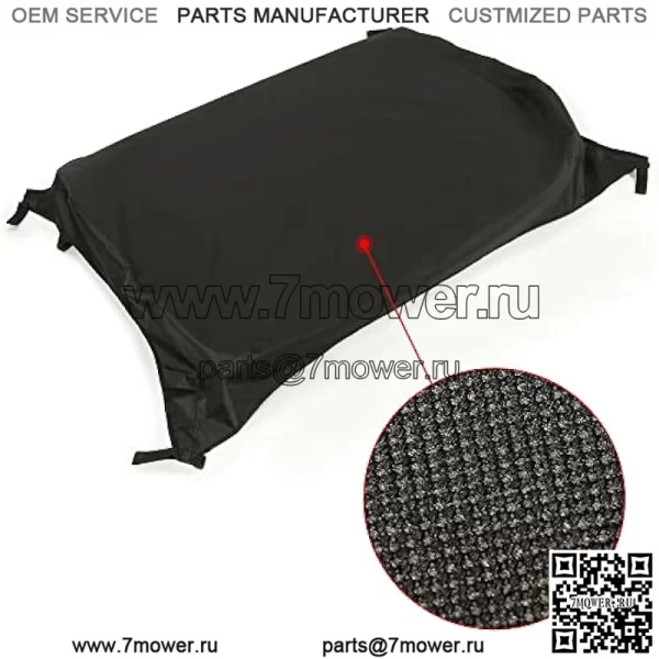 Черная мягкая крыша, совместимая с John Deere HPX и XUV Gator с системой OPS (Rollbar), замена панели крыши для LP93127 - Image 5