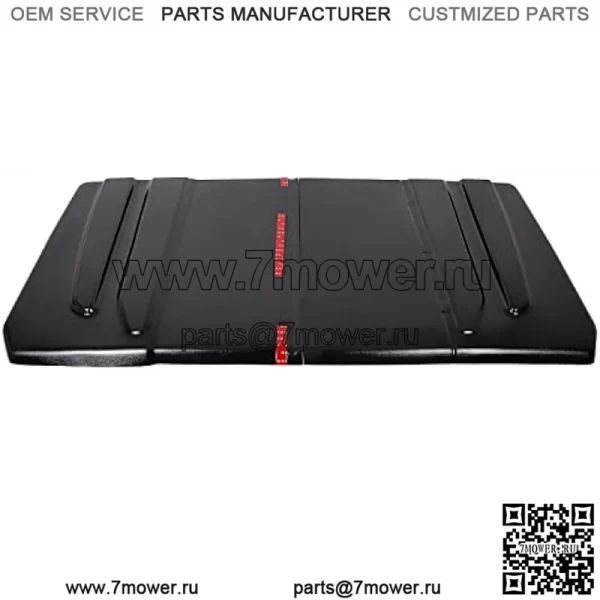 Жесткая крыша из черного пластика, совместимая с JD Gator 625 825i / Yamaha Rhino/Kawasaki Mule 4010 Teryx/Bobcat 3400 / Holland Rustler/полноразмерным Polaris Ranger