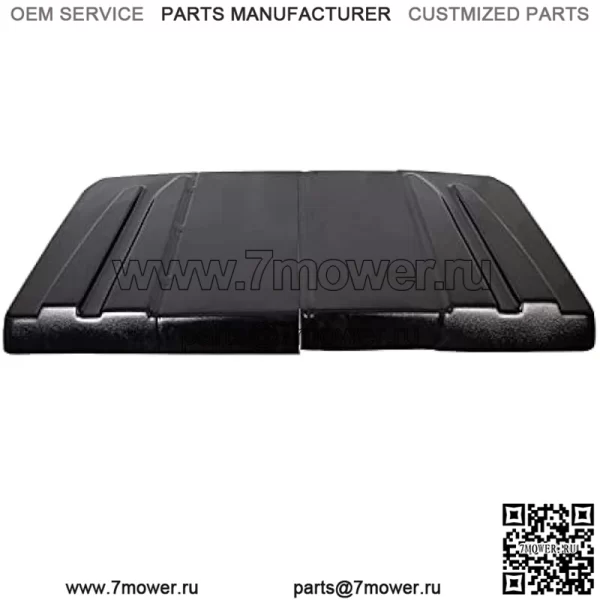 Жесткая крыша из черного пластика, совместимая с JD Gator 625 825i / Yamaha Rhino/Kawasaki Mule 4010 Teryx/Bobcat 3400 / Holland Rustler/полноразмерным Polaris Ranger - Image 2