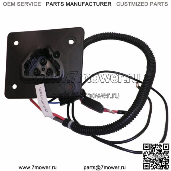 Зарядная розетка EZGO TXT/RXV, 48 В, тележка для гольфа с зарядным устройством Delta-Q 602529 - Image 4