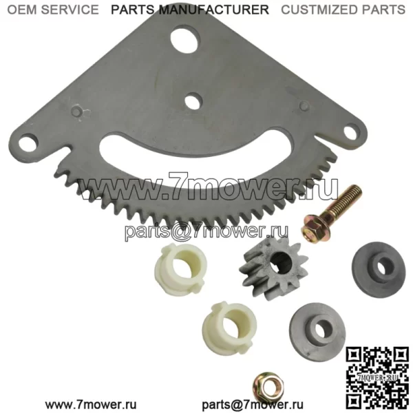 Подходит для John Deere L120 L130 L118 Шестерня селективной секторной шестерни со втулками НОВАЯ - Image 3