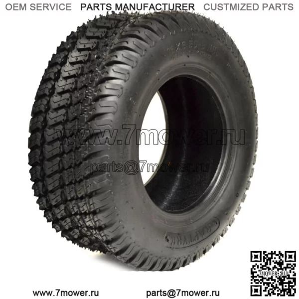 (2) Новые 4-слойные бескамерные шины 16x6,50-8 для газона, подходят для газонокосилки Cub Cadet