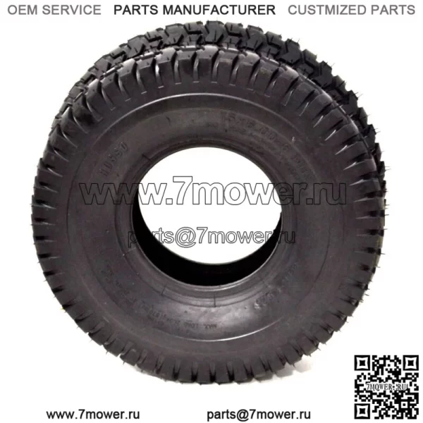 4PK 15/6.00-6 15/6.00x6 Подходит для газонокосилки Kubota T2080 с 4-слойными бескамерными шинами - Image 2