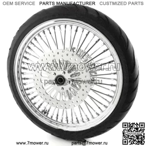21 3.5 Chrome 52 Пакет шин для передних колес Mammoth Fat Spoke BW Harley Softail FX (для: Harley-Davidson)