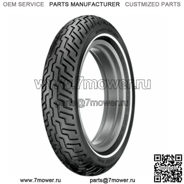 Передняя шина Dunlop D402 MT90-16 с узкой белой полосой Harley Davidson Touring (Для: Harley-Davidson)