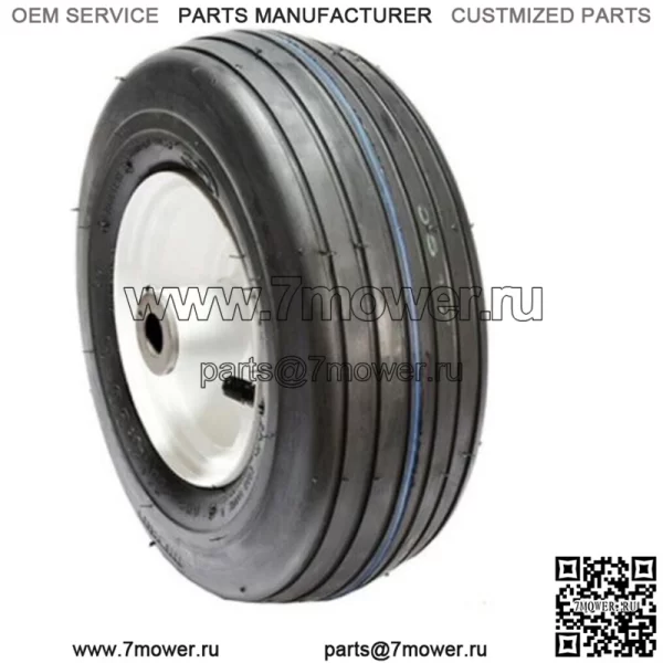 Пневматическое колесо в сборе подходит для Timecutter 130-0736 11X4.00-5 ZS SS MX SW
