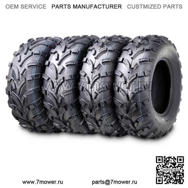 Комплект из 4 шин для квадроциклов 24x8-12 24x10-11 для Honda Fourtrax Rancher TRX400 420 04-17 гг.