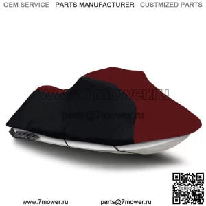 Черный/бордовый чехол PWC для гидроцикла для Yamaha WaveRunner FX Cruiser SVHO 2014 2015 (Для: Yamaha SVHO 2014 г.)