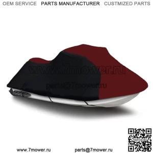 Черный/бордовый чехол PWC для гидроцикла для Yamaha WaveRunner FX Cruiser SVHO 2014 2015 (Для: Yamaha SVHO 2015 г.)