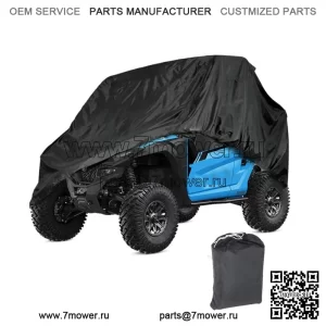 Сверхмощный дождевик для хранения UTV, подходит для Yamaha Rhino 660 Viking 700 2-3-местный