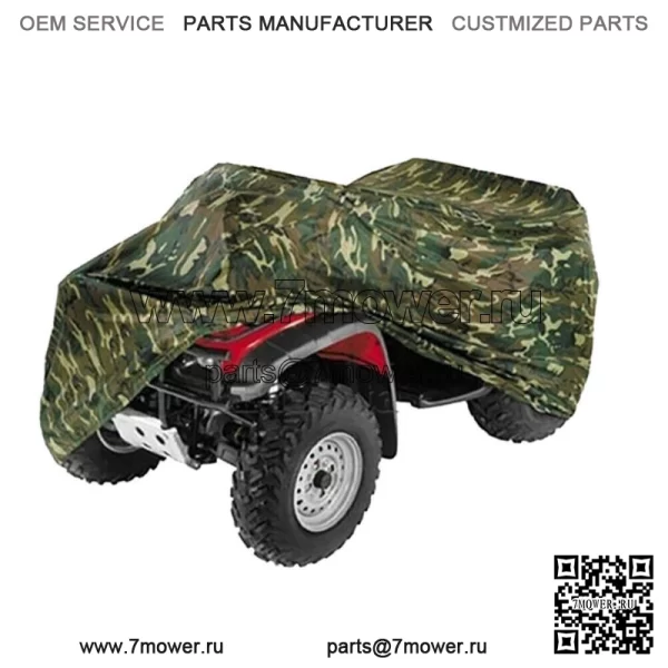 Камуфляжный чехол для квадроцикла XL для Polaris Sportsman XP 1000 550 850 500 570 700 (подходит: Yamaha Rhino 660)