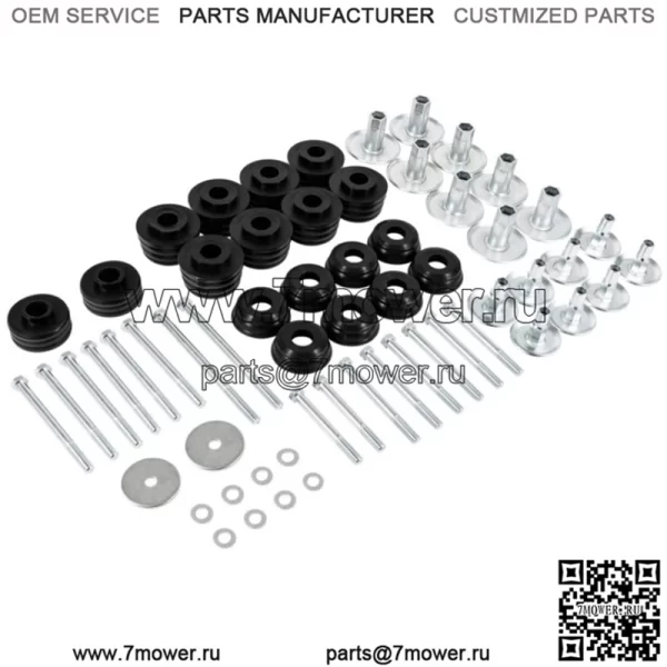 Подходит для Ford Super Duty F250 F350 08-16, комплект полиуретановых втулок кузова