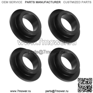4x комплект втулок амортизатора 4x2 TE 6x4 EM TH TS TX Turf ДЛЯ John Deere Gator