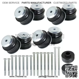 Для Ford Super Duty F250 F350 2008-2016 2WD 4WD KF04060BK Комплект втулок для крепления кузова