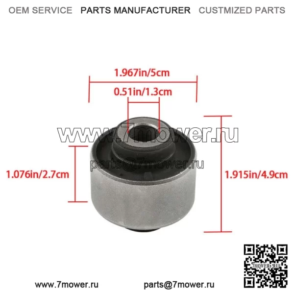 Для 2007-2013 Nissan Altima 2009-15 Maxima 4PC Втулка переднего рычага управления - Image 5