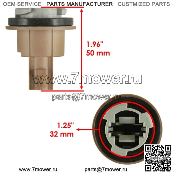 Патрон заднего фонаря с лампой подходит для Polaris Sportsman 570 4x4 2014 2015 2016 2017-2021 - Image 2
