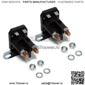 Соленоид стартера 2PK для John Deere AM130365 подходит для L100 L110 L118 L120 L130