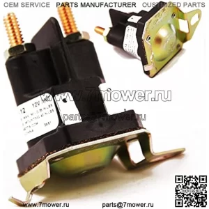 Husqvarna 192507 Соленоид стартера газонного трактора Оригинальная деталь производителя оригинального оборудования (OEM)