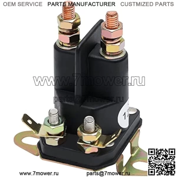 4-полюсный переключатель соленоида стартера 145673, совместимый с Briggs Stratton 192507 532192507, двигатель MTD Sears and Craftsman LT1000, Poulan Husqvarna заменяет 28-4210,110167,47-1910,532146154